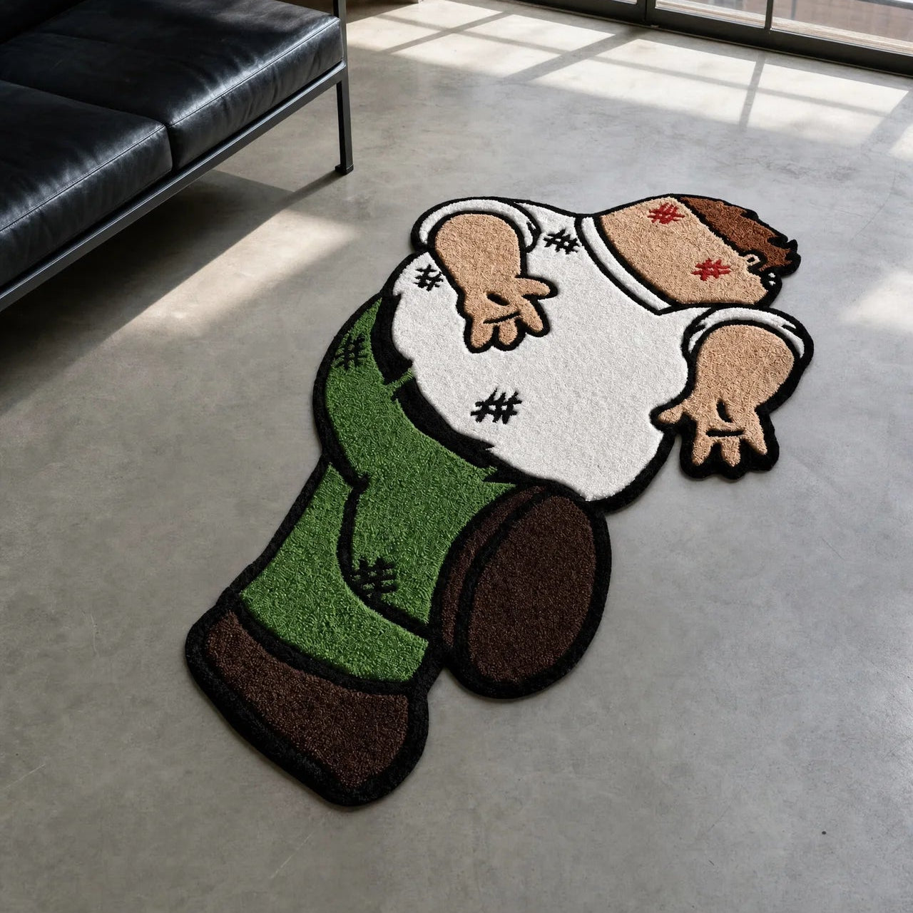 Peter Griffin Tufted Wool Rug | Family Guy Collection — MONTVNA