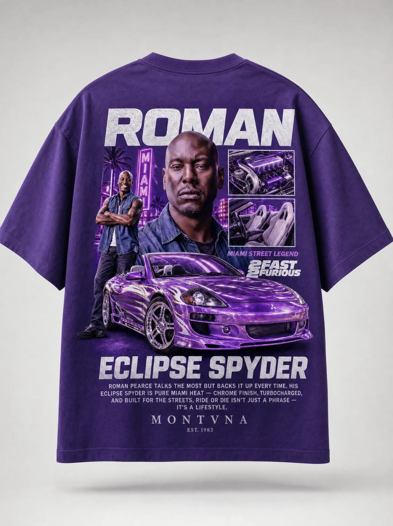 Roman Eclipse Spyder Tee