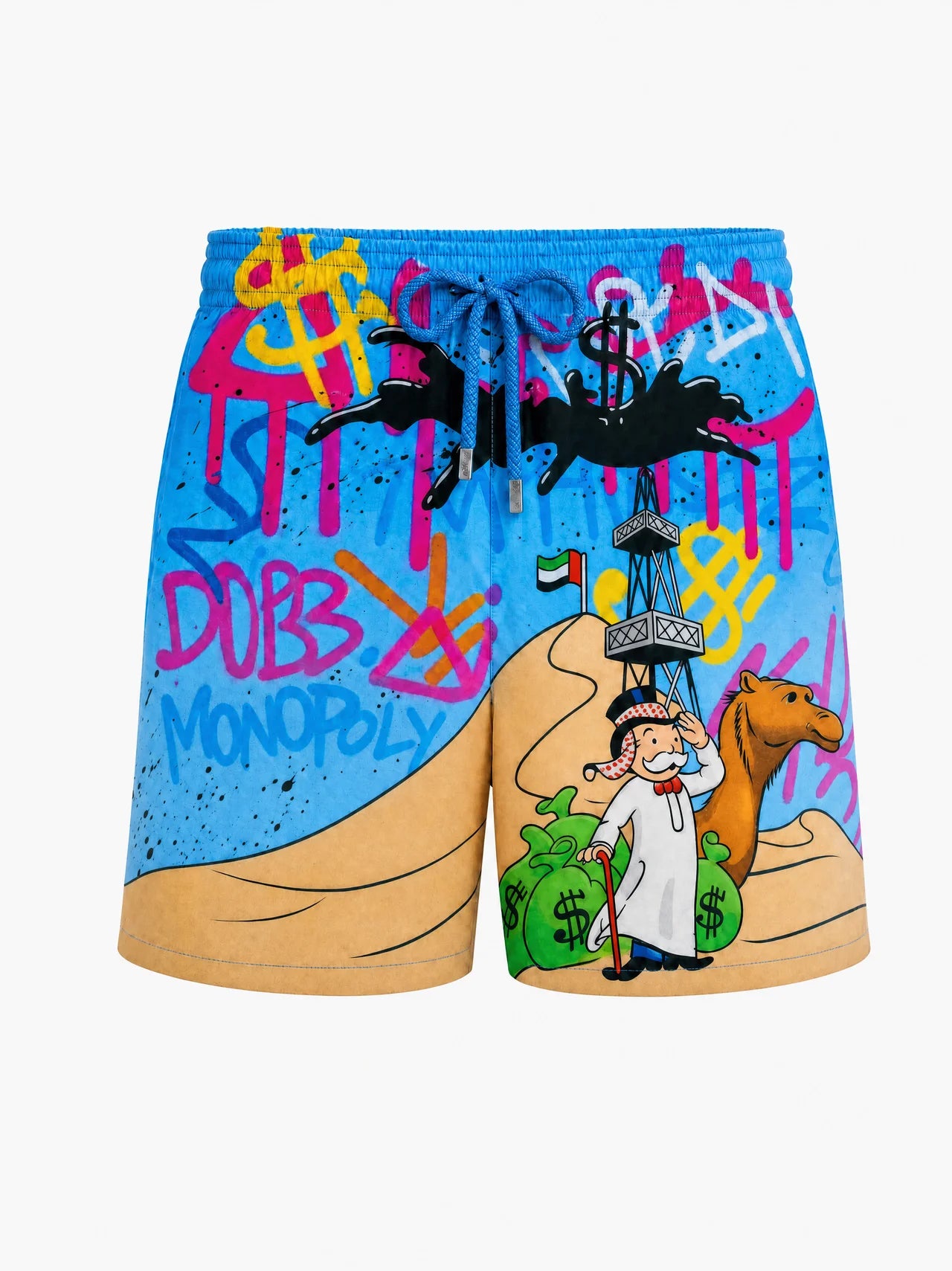 Dubai Money Swim Shorts